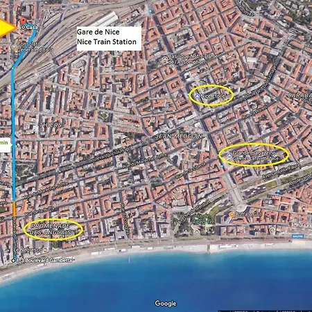 Appartement Nice France Apartment 2 Rooms Max 4 Persons